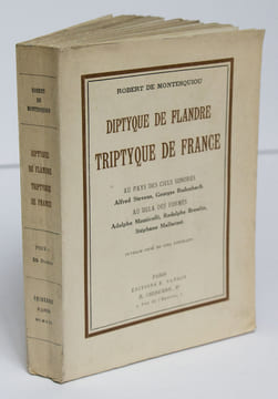 Diptyque de Flandre - Triptyque de France. Au pays des ciels sonores (Alfred stevens, Georges Rodenbach) - Au delà des formes (Adolphe Monticelli, ...