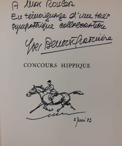 Concours hippique avec notes critiques d’éminents cavaliers français et étrangers. Nouvelle édition