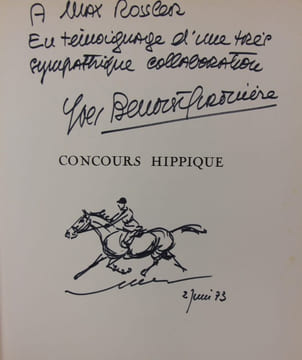 Concours hippique avec notes critiques d’éminents cavaliers français et étrangers. Nouvelle édition. BENOIST-GIRONIèRE Yves