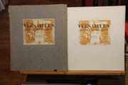 Versailles songes et regrets. Poèmes de La Fontaine, Mme Deshoulières, abbé Tallemant, Delille, André Chénier, Théophile Gautier, Victor Hugo... Choisis par G. Jean-Aubry. Lithographies originales de Clavé, Grau Sala, Salvat, G. de Sainte-Croix. Réalisé par G. de Sainte-Croix par LA FONTAINE, DESHOULIèRES [et al.]