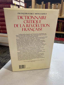 Dictionnaire critique de la Révolution française