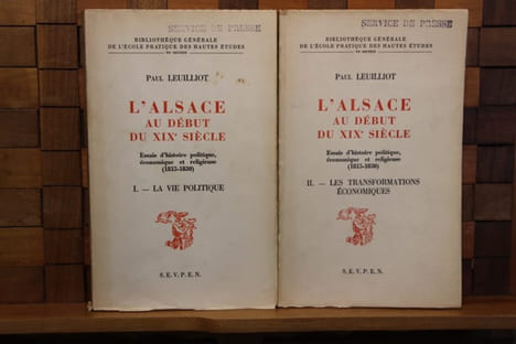 L'Alsace au début du XIXe siècle, Essais d’Histoire politique, économique et religieuse (1815-1830).. Leuilliot (Paul)