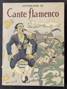 Anthologie du Cante Flamenco. Couverture et illustrations dans le texte de Roger Wild