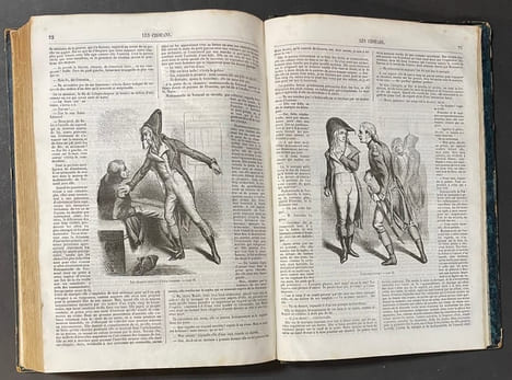 Oeuvres illustrées de Balzac [5 sur 10 volumes]. illustrées par Beaucé, Staal, Meissonier, Bertall, Tony Johannot, Célestin Nanteuil, E. Lampsonius, ...