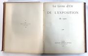 Le Livre d’Or de l’Exposition de 1900 [2 tomes en 1 volume] par  - Image 7