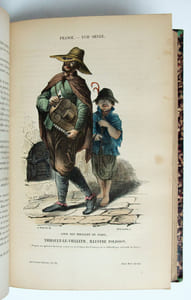 Histoire des hôtelleries, cabarets, hôtels garnis, restaurants et cafés, et des anciennes communautés et confréries d’hôteliers, de marchands de vins, de restaurateurs, de limonadiers, etc. [2 volumes]