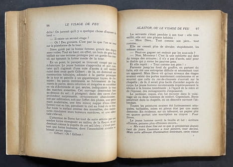Alastor ou le visage de feu. Illustrations de TOYEN. BOUQUET (Jean-Louis)