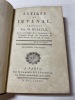 Les Satires de Juvénal, traduites par M. Dusaulx. Seconde édition. JUVéNAL