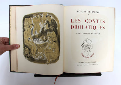 Les Contes drolatiques. Illustrations de Schem - Illustrations de SCHEM