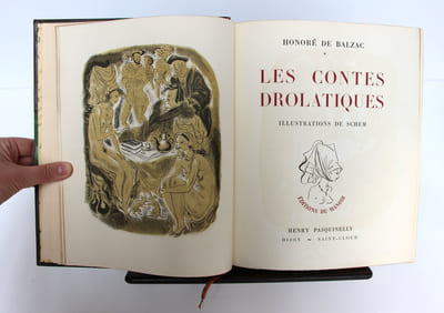 Les Contes drolatiques. Illustrations de Schem - Illustrations de SCHEM