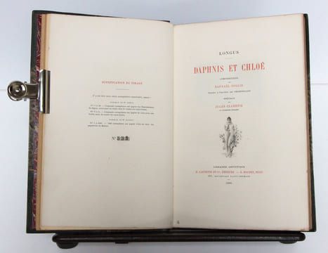 Daphnis et Chloé. Compositions de Raphaël Collin, gravées à l’eau-forte par Champollion. Préface de Jules Claretie - Illustrations de Raphaël COLLIN. ...