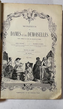 Le Moniteur des Dames et des Demoiselles : guide complet de tous les travaux de dames 1859-1860. GOUBAUD (Adolphe)