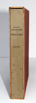 Héritages. CHAMSON André