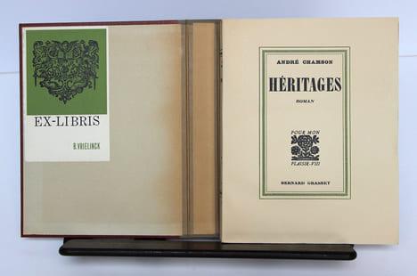 Héritages. CHAMSON André