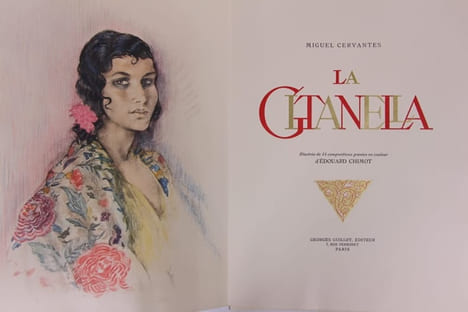 La Gitanella. [CHIMOT Edouard] CERVANTES Miguel de