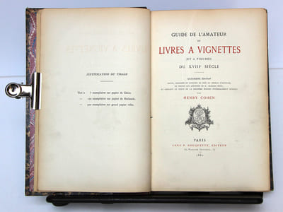 Guide de l'amateur de livres à vignettes (et à figures) du XVIIIè siècle