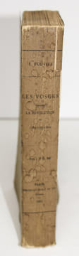 Les Vosges pendant la Révolution 1789-1795-1800. Étude historique. BOUVIER Félix