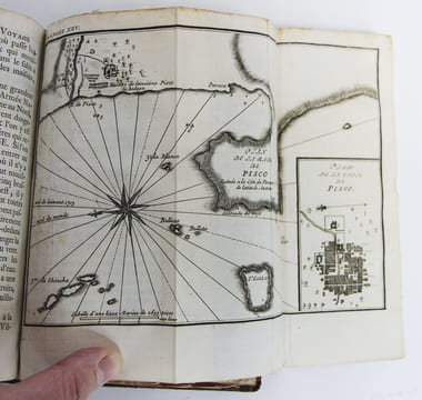 Relation du voyage de la mer du sud aux cotes du Chili, du Perou et du Brésil fait pendant les années 1712, 1713 & 1714. FREZIER Amédée François