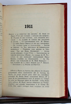 Choses et gens en Indochine. A Hanoï avant-guerre. Au Vieux-Colombier. En guerre contre l’Allemagne. 1908 - 1916. [Indochine] BOURRIN Claude