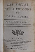 Les Fastes de la Pologne et de la Russie. par [Pologne - CONTANT D'ORVILLE André Guillaume]. - Image 2