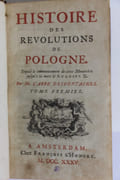 Histoire des révolutions de Pologne, depuis le commencement de cette Monarchie jusqu'à la mort d'Auguste II par [Pologne] DESFONTAINES Pierre-François Guyot - Image 2