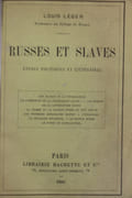Russes et slaves. Etudes politiques et littéraires par [Russie] LEGER Louis - Image 2