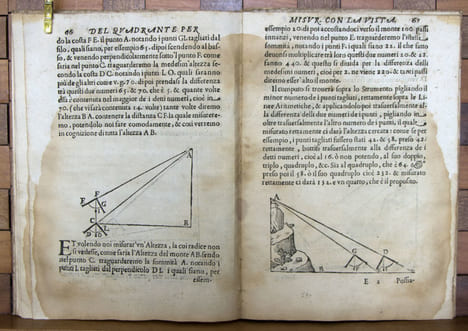 Le Operazioni del compasso geometrico et militare di Galileo Galilei... Terza editione. GALILEI Galileo