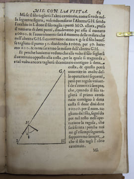 Le Operazioni del compasso geometrico et militare di Galileo Galilei... Terza editione. GALILEI Galileo