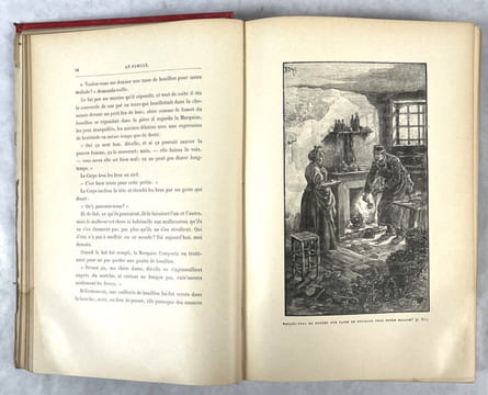 En Famille. Illustrations de Lanos. MALOT, Hector ; LANOS, ill.