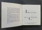 Les Psaumes de la Création présentés et traduits par F. J. Temple, avec trente empreintes originales d’Odette Ducarre. [Chants religieux navahos ...