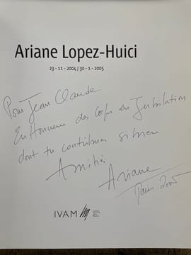 Ariane Lopez-Huici. 23-11-2004 / 30-1-2005. undefined