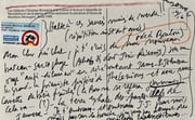 Lettres à Michel Bulteau (1971 - 2029). par MESSAGIER (Matthieu). - Image 11