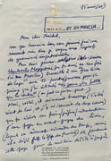 Lettres à Michel Bulteau (1971 - 2029). par MESSAGIER (Matthieu). - Image 13
