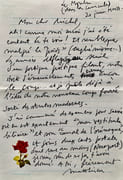 Lettres à Michel Bulteau (1971 - 2029). par MESSAGIER (Matthieu). - Image 17