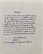 Lettres à Michel Bulteau (1971 - 2029). par MESSAGIER (Matthieu). - Image 5