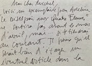 Lettres à Michel Bulteau (1971 - 2029). par MESSAGIER (Matthieu). - Image 7
