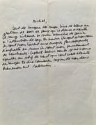 Lettres à Michel Bulteau (1971 - 2029). par MESSAGIER (Matthieu). - Image 8