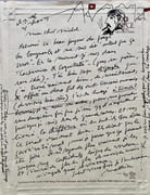 Lettres à Michel Bulteau (1971 - 2029). par MESSAGIER (Matthieu). - Image 9