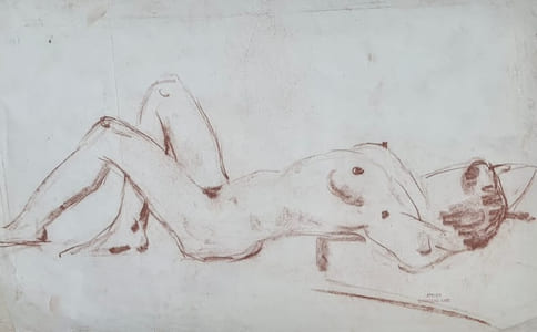 Étude de nu féminin.