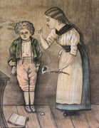Deux scènes. par BERNARD (C.).  - Image 1