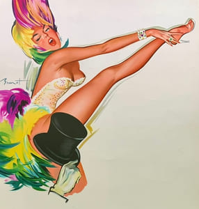Lido, Champs Élysées Paris. Le plus célèbre cabaret du monde.