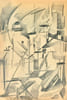 Composition (toits de Paris).. CARIFFA (Tonia).