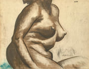 Étude de nu féminin.  par CHAPIN (Jean).