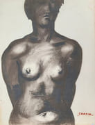 Étude de nu féminin. par CHAPIN (Jean). 