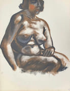 Étude de nu féminin. par CHAPIN (Jean).
