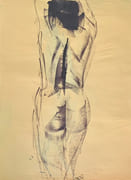 Deux nus féminins. par DELVALLE (F.). - Image 2