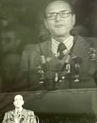 Jacques Chirac à la tribune. par ENU (Henri-Jean). - Image 3