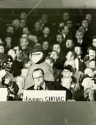 Jacques Chirac à la tribune. par ENU (Henri-Jean). - Image 4
