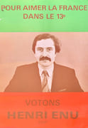 Cartons, dépliants, affichettes. par ENU (Henri-Jean). - Image 1