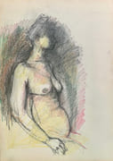 Nus féminins, carnet d'aquarelles. par ESPINOUZE (Henri). - Image 10